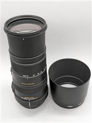 SIGMA Telephoto Zoom 150-500mm F/5.0-6.3 APO DG OS HSM Lens w/ Hood
